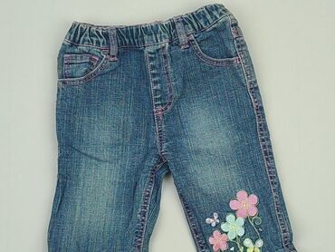 Jeans: Denim pants, EarlyDays, 6-9 months, condition - Good