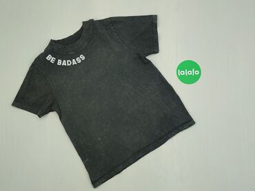 Koszulki: Koszulka XS (EU 34), stan - Dobry, wzór - Print, kolor - Czarny