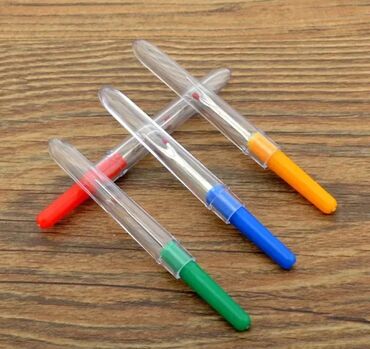 пластиковые упаковки: Инструменты для вышивки пластиковыми ручками. 4 шт