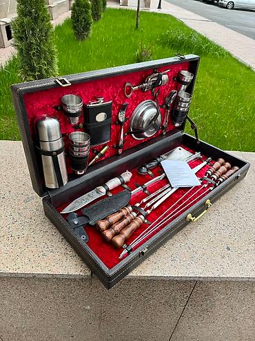 Шашлычные наборы: Продаем шашлычные наборы для мужчин!!! Самые низкие цены в — 6