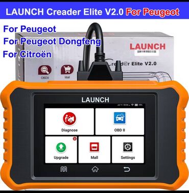 Alati za automobile: NOVO- LAUNCH X431 Creader Elite V2.0 OBD2 Peugeot i Citroen Novo - — 2