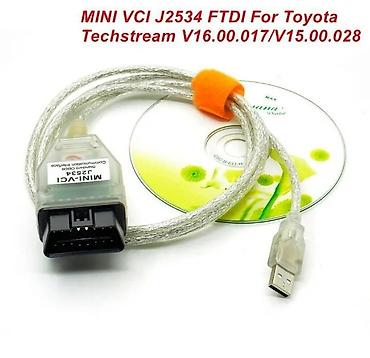 mrt dongle: Диагностический сканер USB 2.0 Toyota Mini VCI J2534 с чипом FTDI — 1