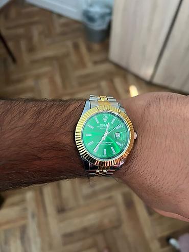 Yeni, Qol saatı, Rolex, rəng - Yaşıl