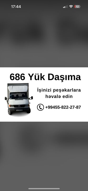 Yük daşımaları: Yük daşınma xidməti