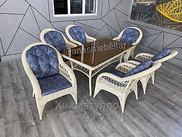 Комплекты садовой мебели: Комплект садовой мебели, Ротанг — 2