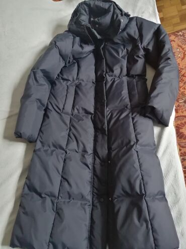 чёрная пальто манго: Пальто, Зима, Длинная модель, M (EU 38)