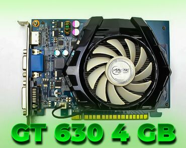 nvidia gt: Videokart NVidia GeForce GT 630, 4 GB, İşlənmiş