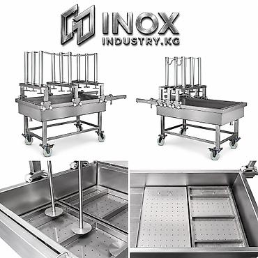 промышленный вытяжной зонт: Промышленное оборудование для сыроделия INOX INDUSTRY.KG Комплекс из — 2