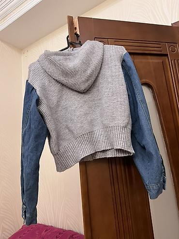 Üst geyimi: Qadınlar üçün qısa kapüşonlu kardiqan/hudi - Dizayn: Hibrid model – — 3