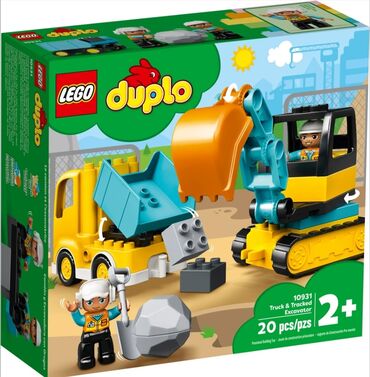 игрушки грузовики: Lego Duplo 10931 Грузовик 🚚и гусеничный трактор 🚜, рекомендованный
