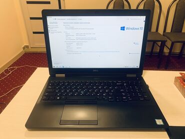 компьютерные наушники: Ноутбук, Dell, 8 ГБ ОЗУ, Intel Core i5, 15.6 ", Б/у, Для несложных задач, память SSD
