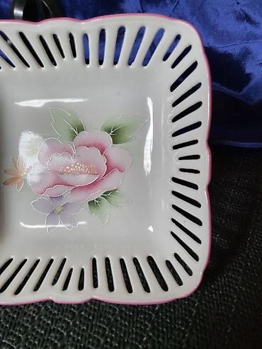 Ostalo posuđe: Nova dekorativna cinija iz 90ih. Reutter Zapadna Nemacka. Dekorativna — 4