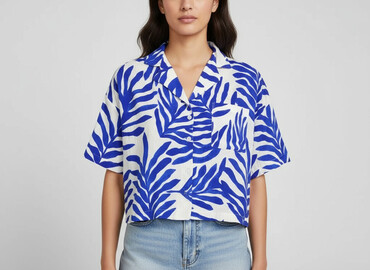 srebrny t shirty: H&M, Сорочка жіноча, розмір XS
