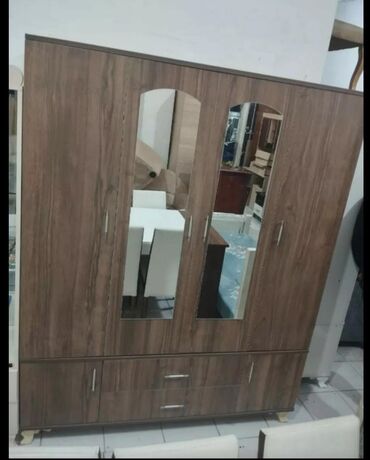 Sifarişlə dolablar: 4Qapi Dolab satılır qiyməti 260Azn ölçü 160*200*45 sifarişlədir — 5