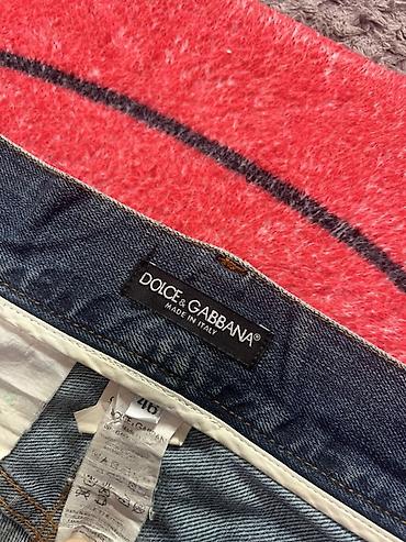 Джинсы: Мужские джинсы, M, Dolce & Gabbana, Б/у, цвет - Синий, Самовывоз, Бесплатная доставка, Платная доставка — 3