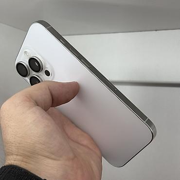 iphone iphone: IPhone 16 Pro, Б/у, 512 ГБ, White Titanium, Чехол, 91 % — 4