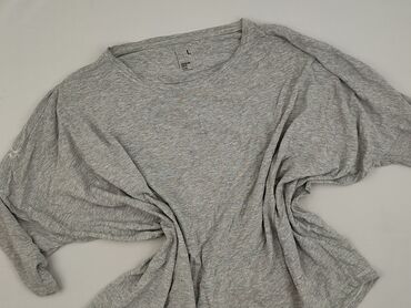 czarne t shirty i marynarka: Diverse, Women`s T-shirt, size L (EU 40)