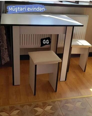 стол деревянный кухонный: Кухонный стол, Новый, Нераскладной, Квадратный стол, Азербайджан