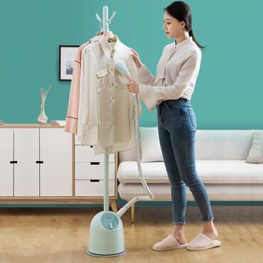 Отпариватели: Отпариватель Вертикальный, 1,5 л, Долив воды в процессе глажки — 4