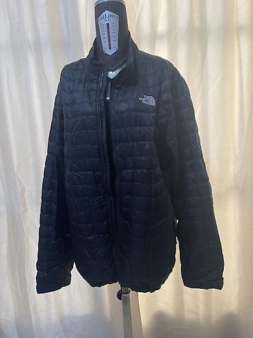 Qadın geyimləri: The North Face qadın/kişi üçün yüngül şişmə jaket - Rəng: qara - — 1