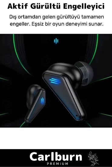 Qulaqcıqlar: Yeni Simsiz (Bluetooth) Qulaqcıqlar, rəng - Qara — 4