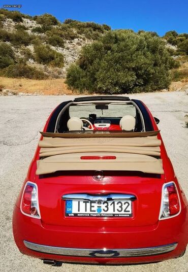 Fiat: Fiat 500: 1.2 l. | 2010 έ. 125448 km. Καμπριολέ — 7