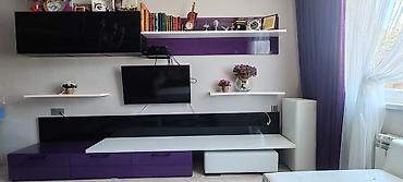 ağ qorka: Məhsul: Divar üçün TV stendi və saxlama sistemi dəsti Təsvir: - — 2