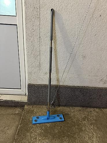 stalak za cvece za dvoriste: Pljosnata mop glava sa teleskopskom drškom - Pljosnata pravougaona — 2