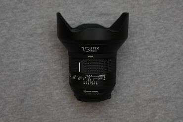 Obyektivlər və filtrləri: Irix 15mm f/2.4 Firefly Canon Geniş lens. Samyang 14mm 2.8dən daha