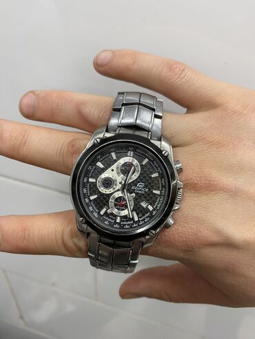 Классические часы: Классические часы часы, Casio, Серебро, Великобритания, Оригинал, Мужские, Б/у
