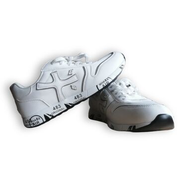 спортивные кросовки: Кросовки бренда: PREMIATA на весну хорошие, белого цвета, доставка по