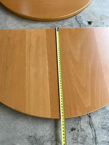 Kancelarijski stolovi: Radna ploča/produžetak za kancelarijski sto – polukružni segmenti - — 13