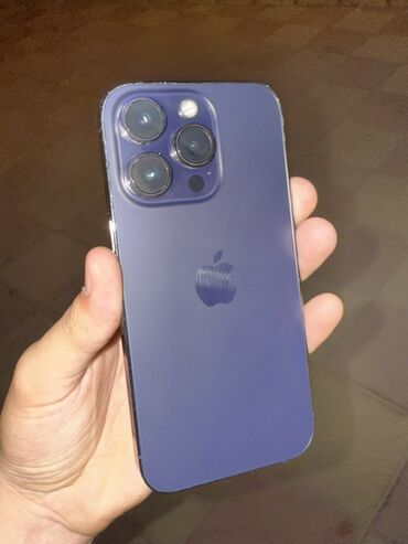Kompüter, noutbuk və planşetlər: IPhone 14 Pro, 256 GB, Deep Purple