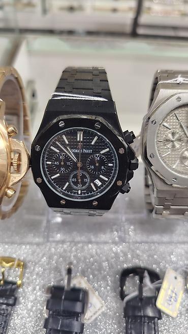 baki saat: Audemars Piguet tərzində xronoqraf qol saatları - Korpus: metaldan — 3