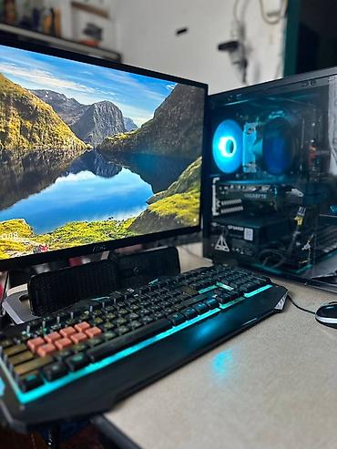 acer e1: -Игровой ПК с подсветкой в корпусе Deepcool и боковым стеклом. Сборка — 1