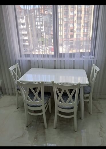 Masa və oturacaq dəstləri: Balkon üçün, Yeni, Açılmayan, Yumru masa, 2 stul — 20