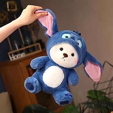 baby sling: ✨ Мягкая игрушка — большой милый мишка в капюшоне! 🧸💙 Супер мягкий — 3