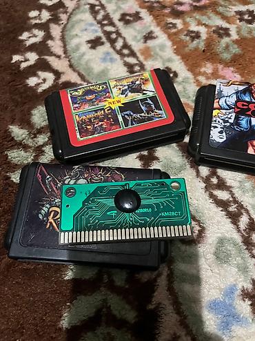 Другие аксессуары: Продаю картридж для сеги, игры, Сега, кассета, Соник стритфайтер — 10