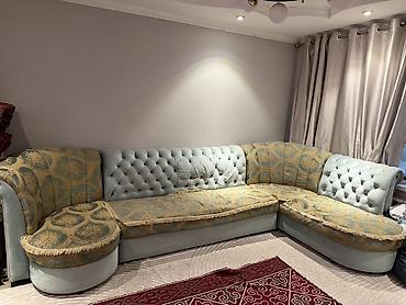 sofa: Угловой диван, C подушками — 4