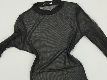 czarne bluzki z krótkim rekawem: Blouse, XS (EU 34), condition - Good