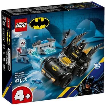 игрушечный бластер: Lego DC 76301 Бэтмен и Бэтмобиль против Мистера Фриза🌚 рекомендованный