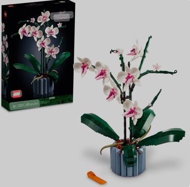 oyuncaq multibokslar: Orjinal lego orchid.Məhsul əldədir