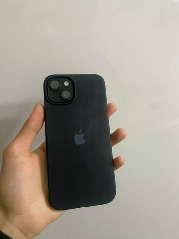 Apple iPhone: IPhone 15 Plus, Б/у, 128 ГБ, Black Titanium, Чехол, 90 %