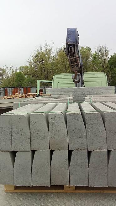 дорожные бардюры: Дорожный бордюр, Прессованный, ЖБИ (Железобетонный), Новый — 6