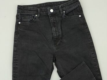 spódnice jeansowe czarne bershka: Jeansy, S, stan - Dobry