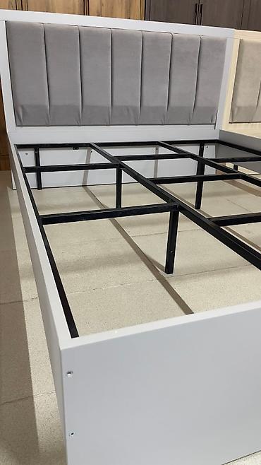 Двуспальные кровати: Двухспальная кровать размер 200×160см. Основание металлический каркас — 17