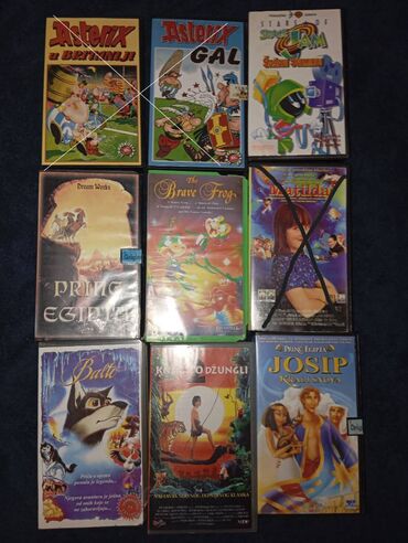 Kasete, CD i DVD: Vhs kasete komad 200din — 9