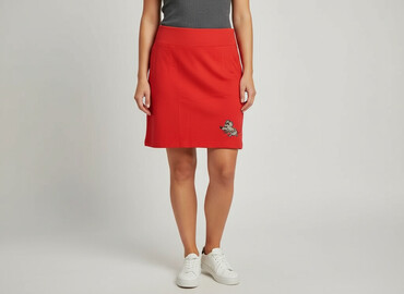 czerwone ołówkowe spódnice z wysokim stanem: Women`s skirt, size XL