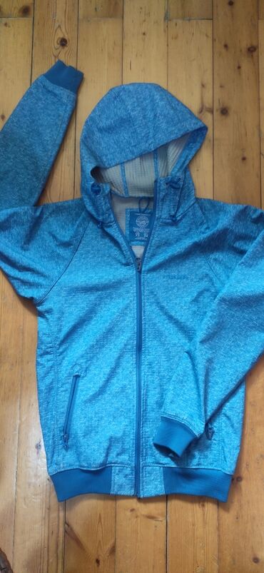 Куртки: Куртка Pull and Bear, S (EU 36), цвет - Синий