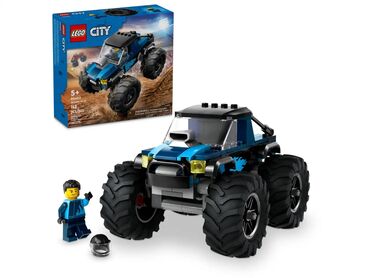 Игрушки: Lego City 🏙️ 60402 Синий монстр-трак🚙, рекомендованный возраст 5+,148